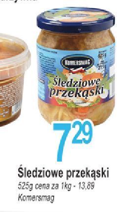 E.Leclerc Śledziowe przekąski komersmag oferta