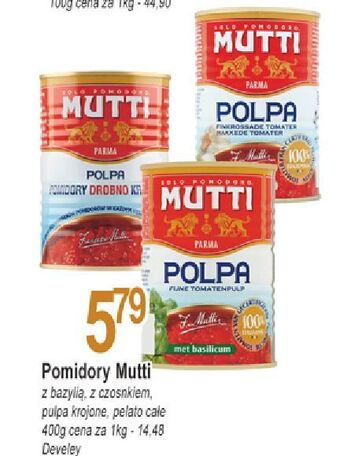 E.Leclerc Pomidory drobno krojone polpa mutti oferta