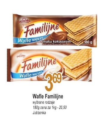 E.Leclerc Wafle kakaowe jutrzenka familijne oferta