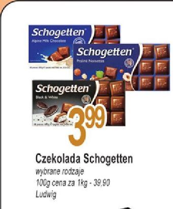E.Leclerc Czekolada alpine milk schogetten oferta