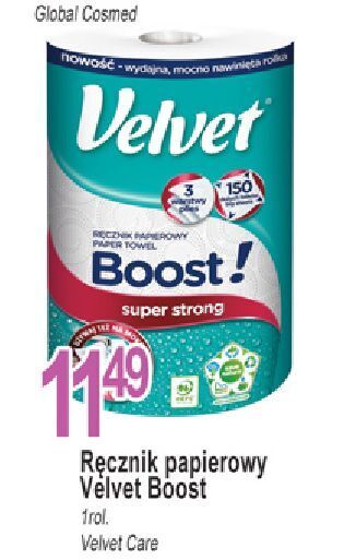 E.Leclerc Recznik papierowy velvet boost! oferta