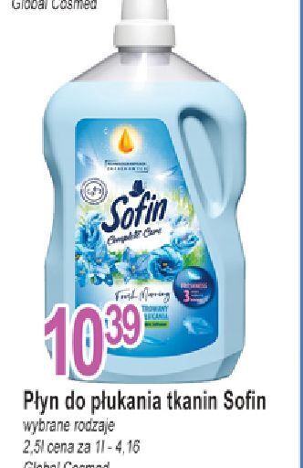 E.Leclerc Płyn do płukania fresh morning sofin complete care oferta