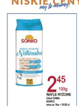 E.Leclerc Wafle ryżowe naturalne sonko oferta