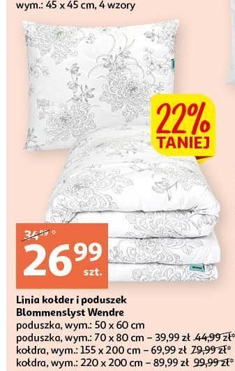 Auchan Kołdra blommenslyst 155 x 200 cm wendre oferta