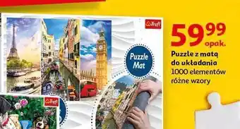 Auchan Puzzle 1000 elementów trefl oferta