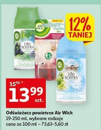 Auchan Wkład wędrówka leśną ścieżką air wick freshmatic life scents oferta