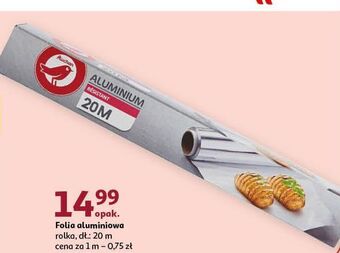 Auchan Folia aluminiowa 20 m auchan oferta
