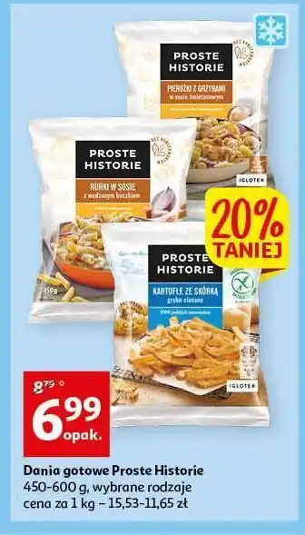 Auchan Rurki w sosie z wędzonym boczkiem iglotex proste historie oferta