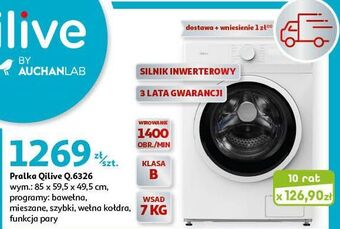 Auchan Pralka q.6326 qilive oferta