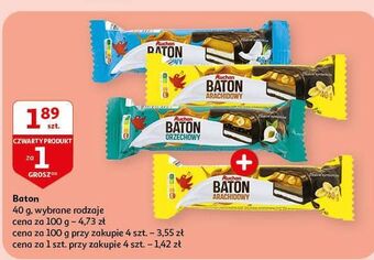 Auchan Baton orzechowy auchan różnorodne (logo czerwone) oferta