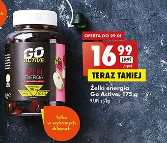 Biedronka Żelki energia go active oferta