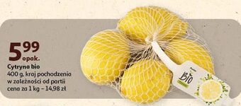 Auchan Cytryny bio oferta