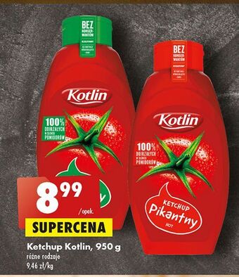 Biedronka Ketchup łagodny kotlin oferta