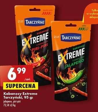 Biedronka Kabanosy jalapeno tarczyński extreme oferta