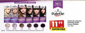 Farba do włosów 7.0 palette intensive color creme