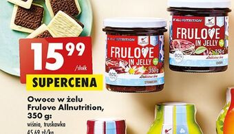 Biedronka Truskawki w żelu allnutrition frulove oferta