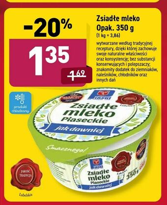 ALDI Zsiadłe mleko Opak. 350 g oferta