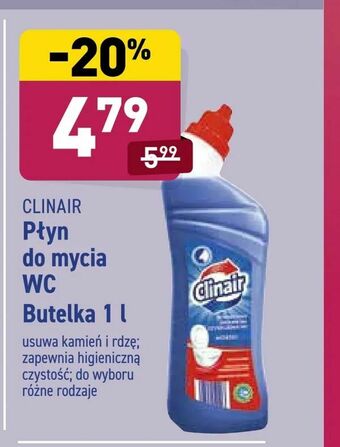 ALDI Płyn do mycia WC Butelka 1 l oferta