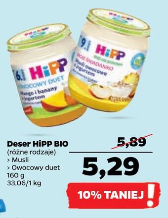 Netto Deser hipp bio oferta