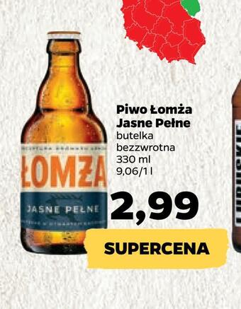 Netto Piwo łomża jasne pełne oferta
