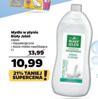 Netto Mydło w płynie biały jeleń oferta