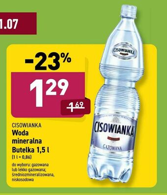 ALDI Woda mineralna Butelka 1,5 l oferta