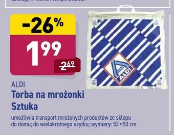 ALDI Torba na mrożonki oferta