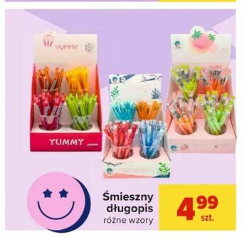 Carrefour Śmieszny długopis oferta