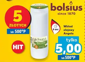 Kaufland Wkład olejowy bolsius oferta