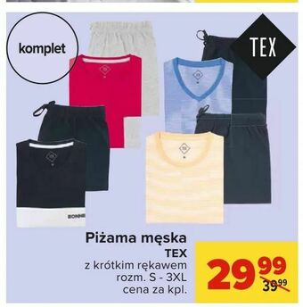 Carrefour Piżama męska oferta