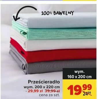 Carrefour Prześcieradło oferta