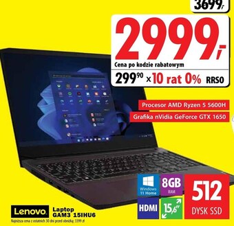 Media Expert Laptop lenovo oferta