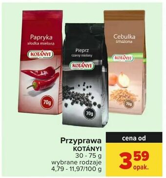 Carrefour Przyprawa oferta