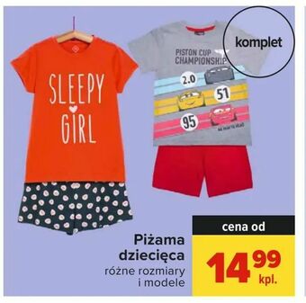 Carrefour Piżama dziecięca oferta
