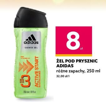 Żel pod prysznic active start adidas body hair face 3