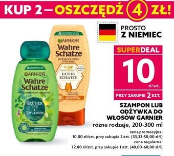 Szampon do włosów zielona herbata & eukaliptus cytrus garnier botanic therapy