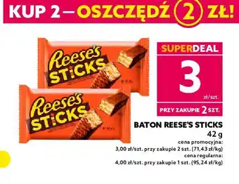 Wafelek czekoladowy reese's sticks