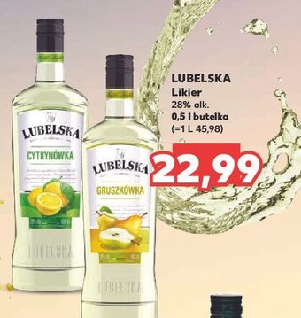 Kaufland Wódka lubelska cytrynówka oferta