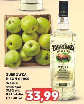 Kaufland Wódka żubrówka bison grass oferta