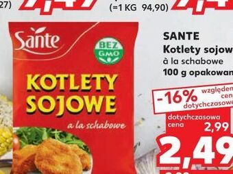 Kaufland Kotlety sojowe a'la schabowe sante oferta