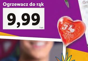 Lidl Ogrzewacz do rąk wośp oferta