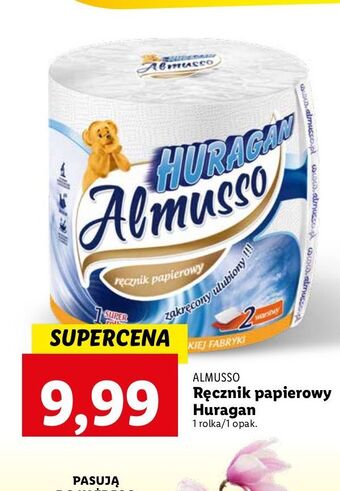 Lidl Ręcznik papierowy almusso huragan oferta
