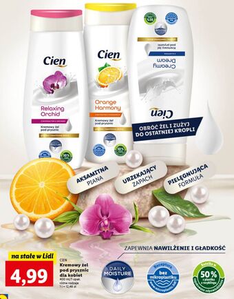 Lidl Kremowy żel pod prysznic cien oferta