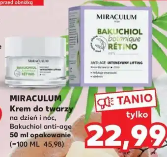 Kaufland Miraculum Krem do twarzy na dzień i noc, Bakuchiol anti-age, 50ml opak. oferta