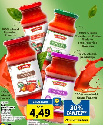 Lidl Sos toscana combino oferta