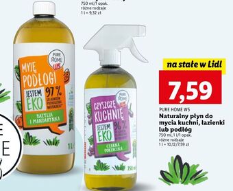 Lidl Płyn do czyszczenia kuchni czarna porzeczka pure by home w5 oferta