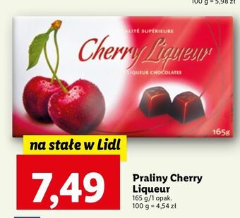 Lidl Praliny cherry liqueur oferta