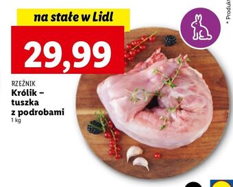 Lidl Królik z podrobami rzeźnik codzienna dostawa oferta