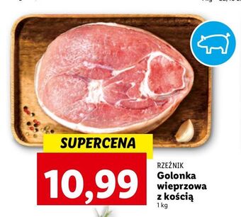 Lidl Golonka wieprzowa z kością rzeźnik codzienna dostawa oferta