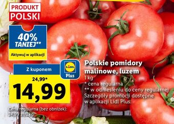 Lidl Pomidory malinowe oferta